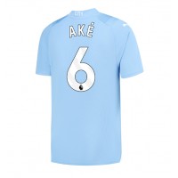 Dres Manchester City Nathan Ake #6 Domaci 2023-24 Kratak Rukav